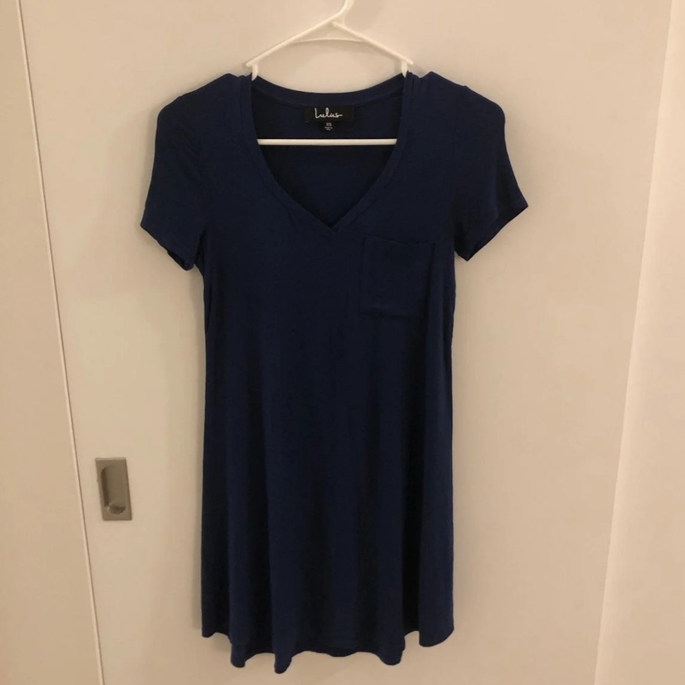 Lulu’s Navy T-Shirt Dress